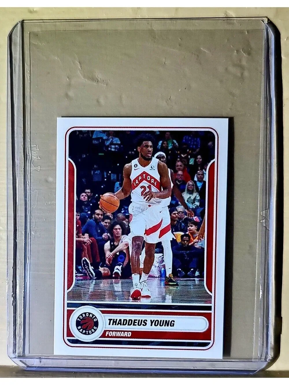 2023-24 Thaddeus Young Panini NBA Basketball #280 Sticker Toronto Raptors